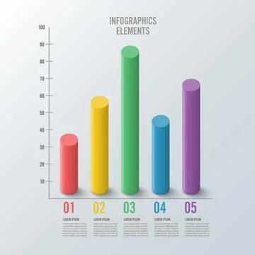 Infographic design template can be used for workflow layout, diagram, number  Stock Illustration