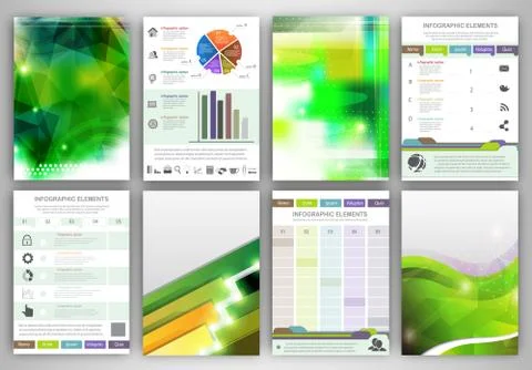 Infographic design template Stock Illustration
