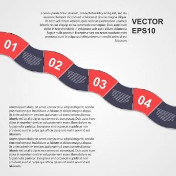 Infographic design template. Stock Illustration