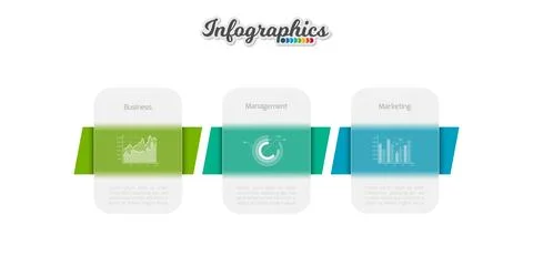 Infographic design template Illustrazione stock