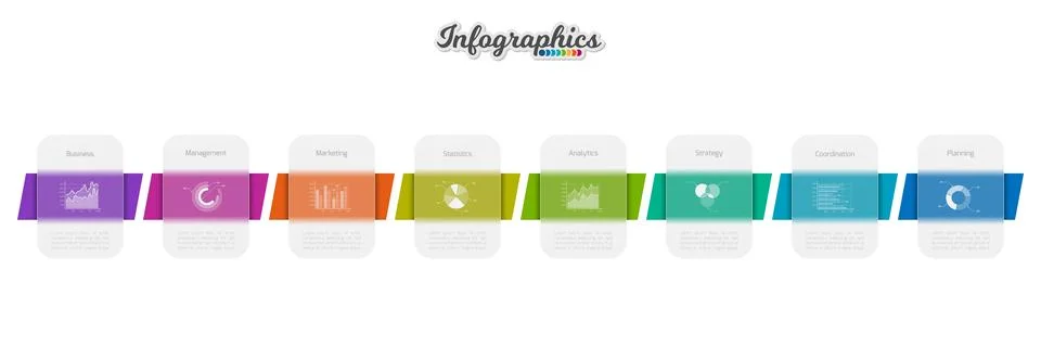Infographic design template Stock Illustration