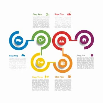 Infographic design template with place for your data. Vector illustration. Stock Illustration