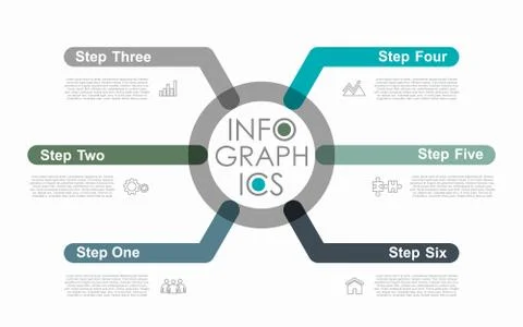 Infographic design template with place for your data. Vector illustration. イラスト素材