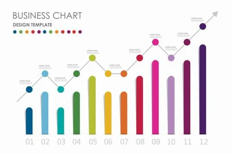 Infographic design template with place for your data. Vector illustration. Illustrazione stock