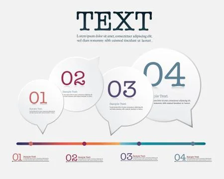 Infographic design template set and business icons. Stock Illustration