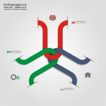Infographic design template. Vector illustration Stock Illustration