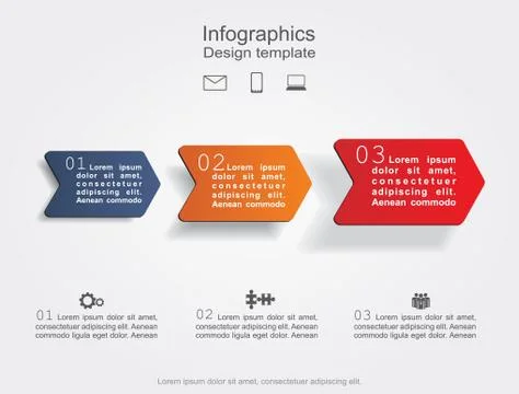 Infographic design template. Vector illustration Stock Illustration