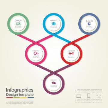 Infographic design template. Vector illustration Stock Illustration