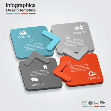 Infographic design template. Vector illustration Stock Illustration