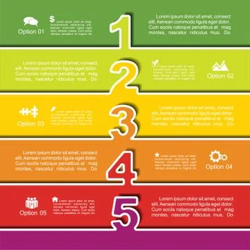Infographic design template. Vector illustration. Stock Illustration