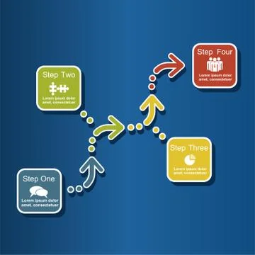 Infographic design template. Vector illustration Stock Illustration