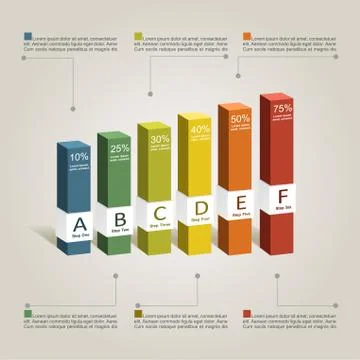 Infographic design template. Vector illustration Illustrazione stock
