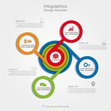 Infographic design template. Vector illustration Stock Illustration