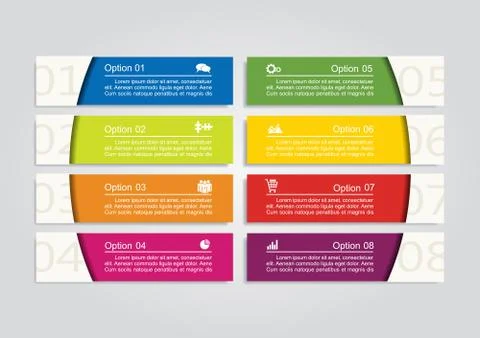 Infographic design template. Vector illustration Stock Illustration