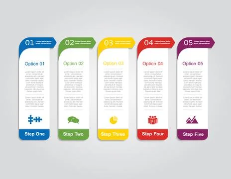 Infographic design template. Vector illustration Stock Illustration