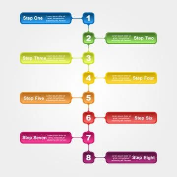 Infographic design template. Vector illustration Stock Illustration