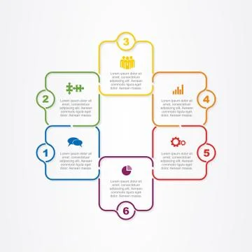 Infographic design template. Vector illustration Stock Illustration