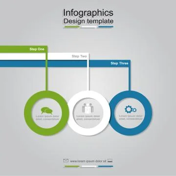Infographic design template. Vector illustration Stock Illustration