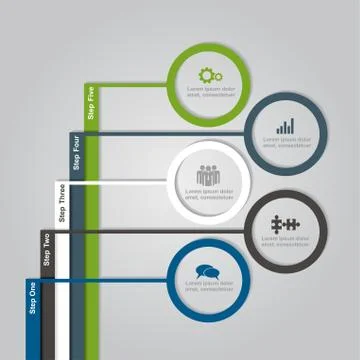 Infographic design template. Vector illustration Stock Illustration