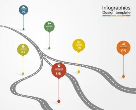 Infographic design template. Vector illustration Stock Illustration