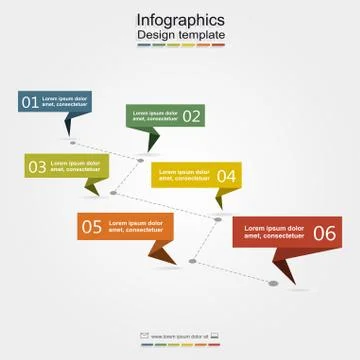 Infographic design template. Vector illustration Stock Illustration
