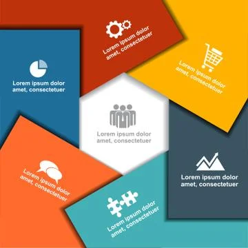 Infographic design template. Vector illustration Stock Illustration
