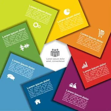 Infographic design template. Vector illustration Stock Illustration