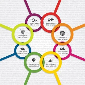 Infographic design template. Vector illustration Stock Illustration