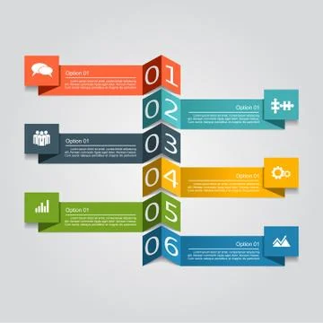 Infographic design template. Vector illustration Stock Illustration