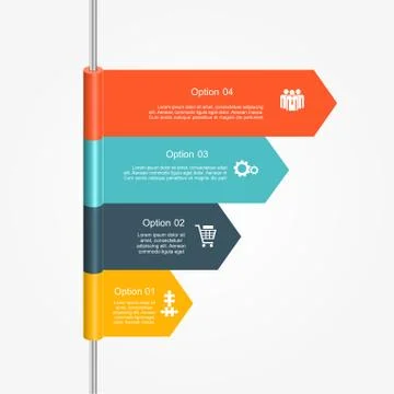 Infographic design template. Vector illustration Stock Illustration
