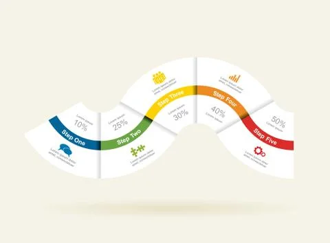 Infographic design template. Vector illustration Stock Illustration