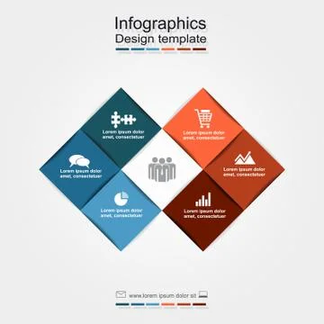Infographic design template. Vector illustration 스톡 일러스트
