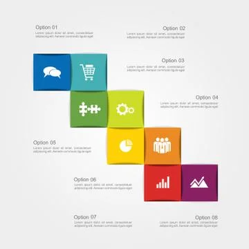 Infographic design template. Vector illustration 스톡 일러스트