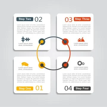 Infographic design template. Vector illustration 스톡 일러스트