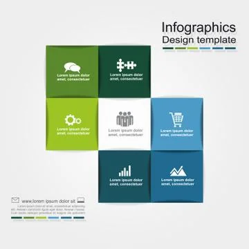 Infographic design template. Vector illustration 스톡 일러스트