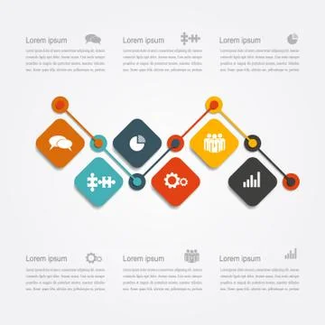 Infographic design template. Vector illustration 스톡 일러스트