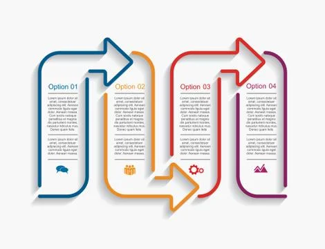 Infographic design template. Vector illustration Stock Illustration