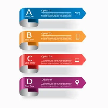 Infographic design template. Vector illustration Stock Illustration