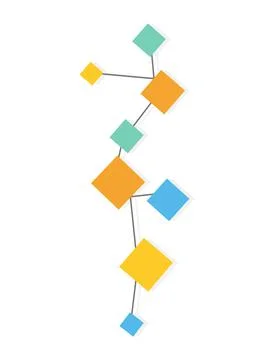 Infographic element. Analysis data graph or info template. Workflow business Illustrazione stock