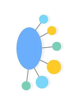 Infographic element. Analysis data graph or info template. Workflow business Stock Illustration