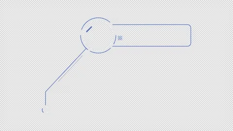 Infographic element - animated callout box with circle and side line below Stock Footage 312013536