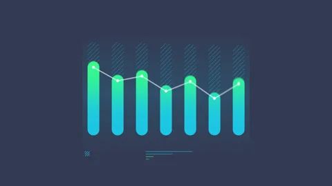 Infographic Element - Column Chart Stock Footage 106222013