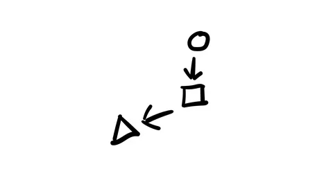 Infographic element - diagram of arrows from element to element . Video stock 111053322