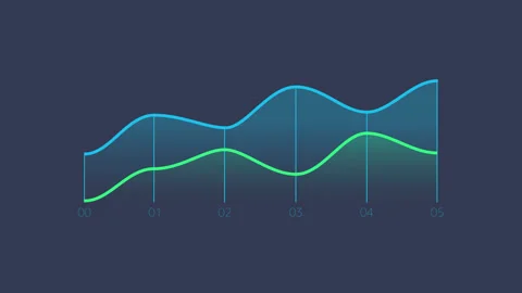 Infographic Element - Line Chart Stock Footage 106222131