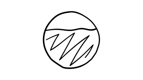 The infographic element is a partially filled circle. Stock Footage 111037247