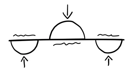 Infographic element - a segment with circles. Stock Footage 111037408