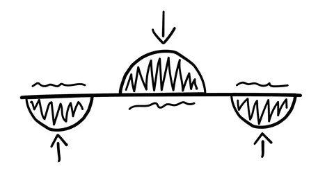 Infographic element - a segment with shaded circles. Stock Footage 111037514