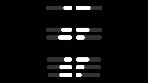 Infographic Element - Simple Bar Chart on alpha channel 스톡 동영상 117051100