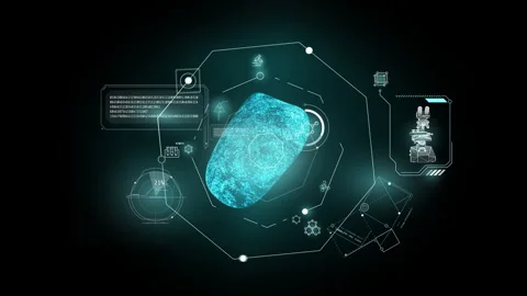 Infographic elements about scientific developments Stock Footage 250219025