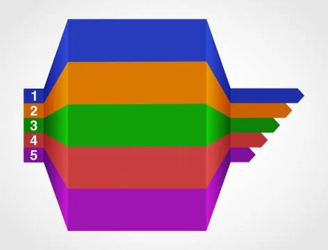 Infographic elements - bars Stock Illustration